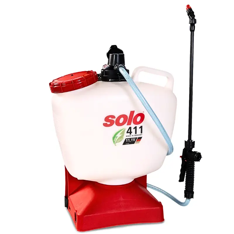 solo-411-battery-backpack-sprayer SOLO 411 battery backpack sprayer for consistent spray pressure in garden and plant protection work