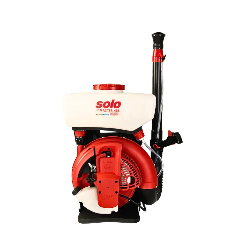 solo-master-466-evolution-power-mister SOLO Master 466 Evolution power mister for orchards, dense canopies, taller crops, and air-assisted mist application